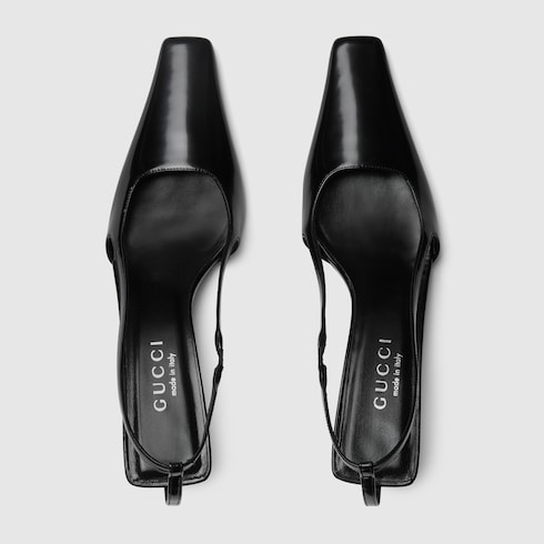 Zapato con tacón descubierto y cristal mujer