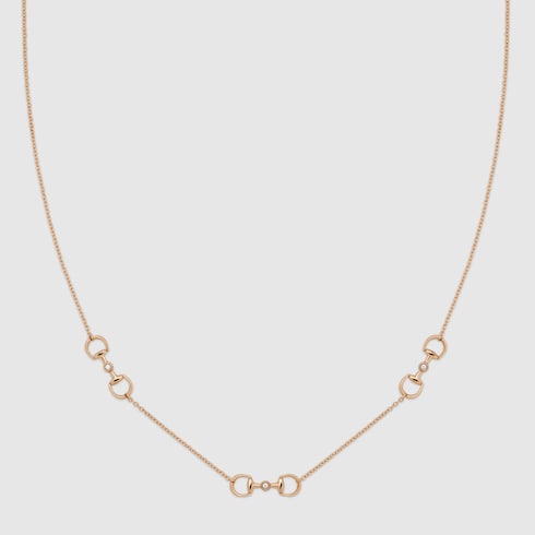 ホースビット 18K ダイヤモンド ペンダント ネックレス