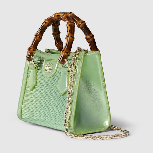 Kleiner Gucci Diana Shopper mit Stickerei