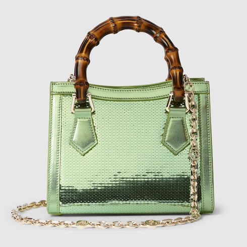 Gucci Diana系列饰刺绣小号托特包