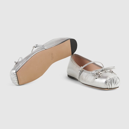 Bailarina Gucci Horsebit para mujer