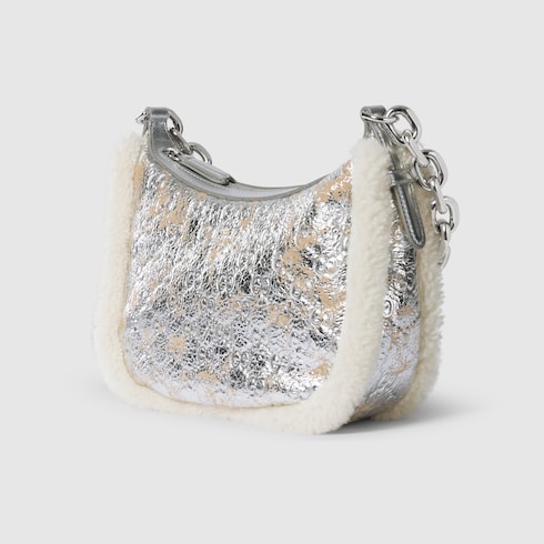 Sac à épaule GG Emblem moyen format