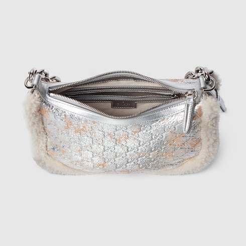 Sac à épaule GG Emblem moyen format