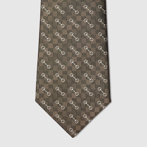 홀스빗 실크 자카드 타이