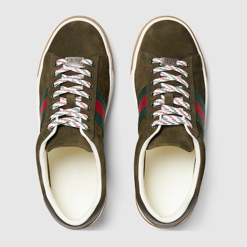 Gucci Ace系列饰织带男士运动鞋