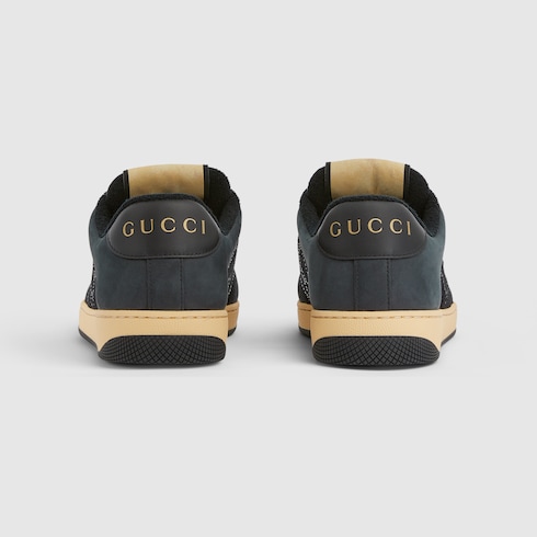 Sneaker Screener donna con cristalli GG