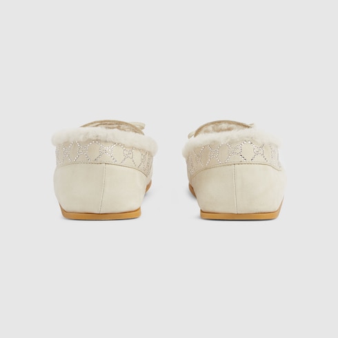 Women's GG crystal driver loafer