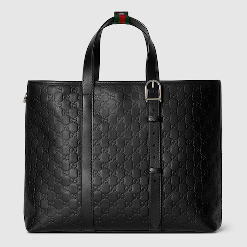 Bolso tote GG Emblem tamaño grande