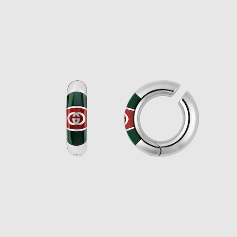 Single earring with Web detail