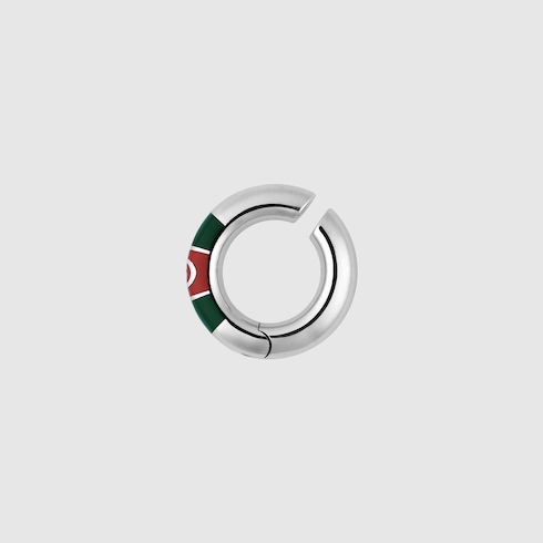 Single earring with Web detail
