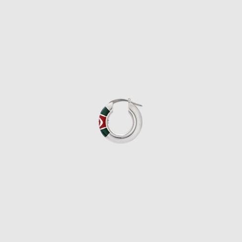 Pendientes con detalle de tribanda Web