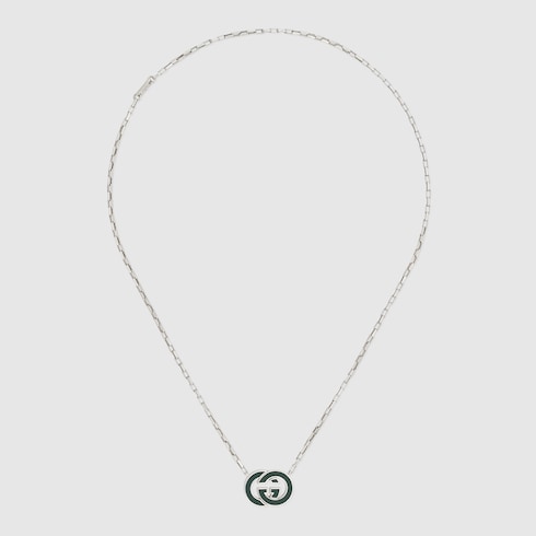 Gucci Interlocking pendant necklace