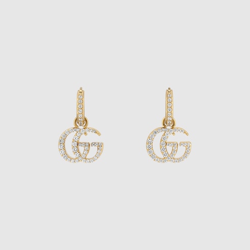 Pendientes GG Marmont con cristales