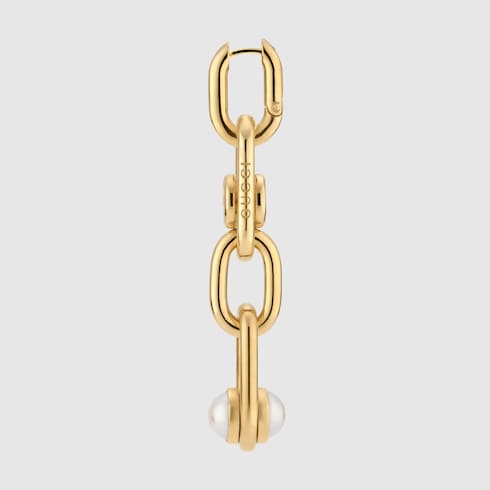 Pendientes con perlas móviles