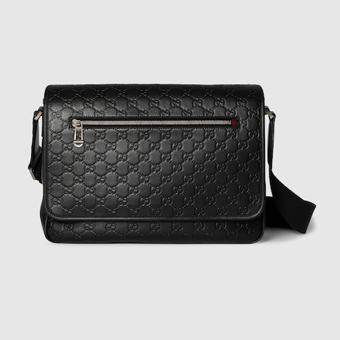 Borsa a tracolla GG Emblem misura media