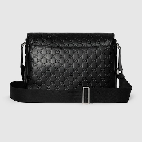 Borsa a tracolla GG Emblem misura media