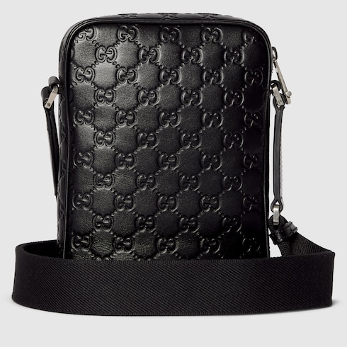 Bolso cruzado pequeño para el hombro GG Emblem