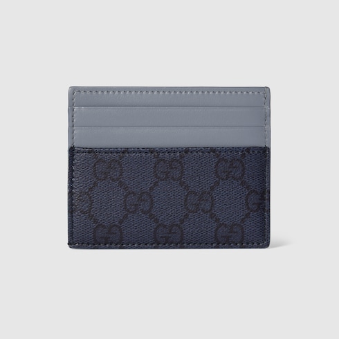 GG Kartenetui mit blassblauem Besatz