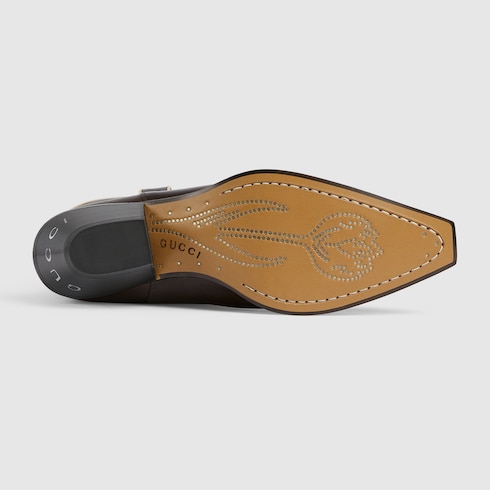 Bottes avec broderie pour femme
