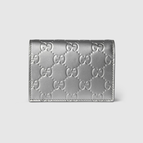 Portefeuille GG Emblem petit format