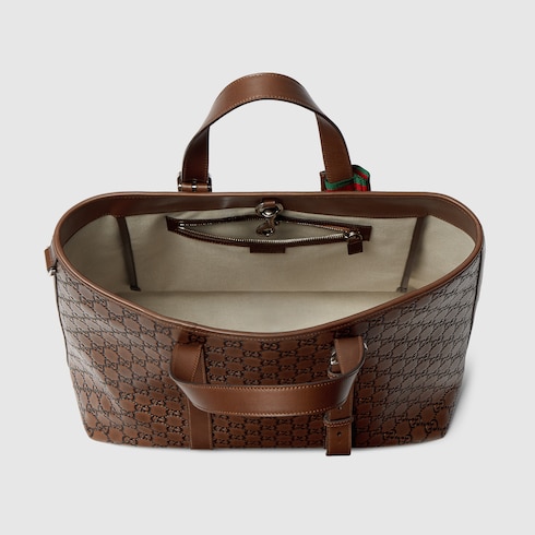 Bolso tote GG Emblem tamaño grande