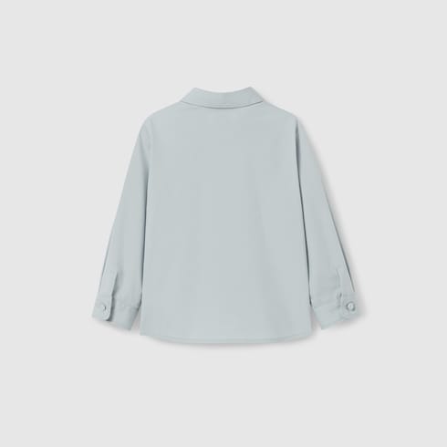 Baby cotton poplin shirt