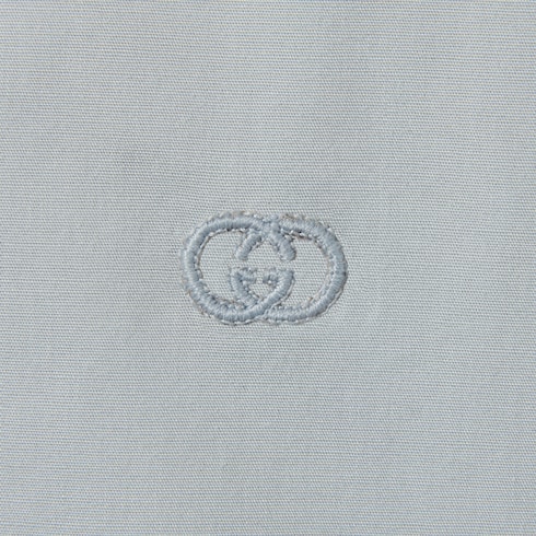 Camisa de popelina de algodón para bebé