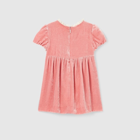 Vestido de Bebé de Terciopelo