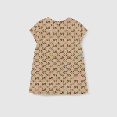 Baby GG canvas dress