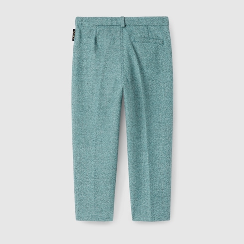 Pantalón infantil de mouliné de lana