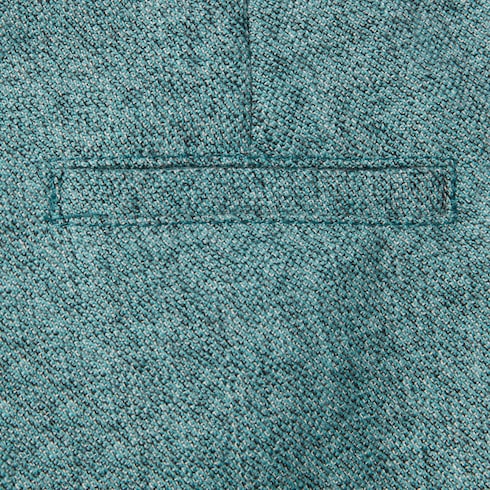 Pantalone bambino in tessuto mouliné in lana