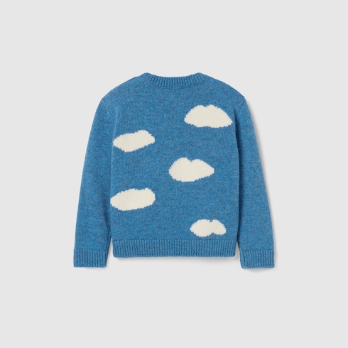 Pull pour bébé en laine avec broderie