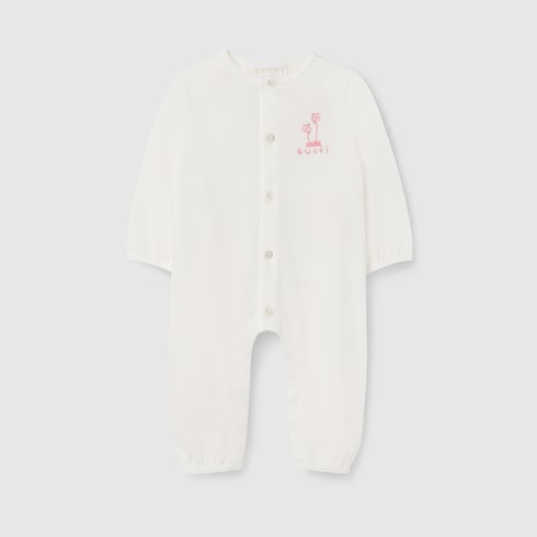 Mono de algodón con estampado para bebé