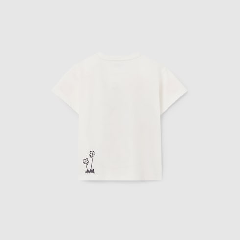 T-shirt pour bébé en coton avec imprimé