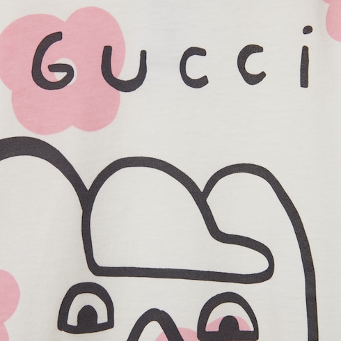 Baby cotton T-shirt with print