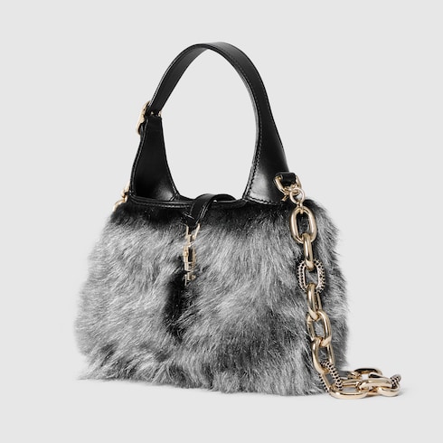 Gucci Jackie 1961 shearling bag