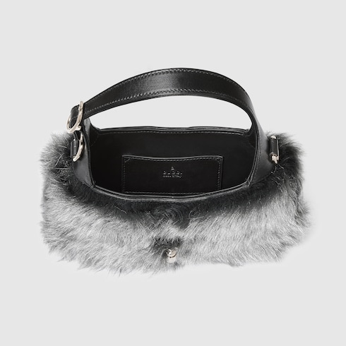Gucci Jackie 1961 shearling bag