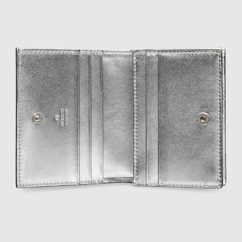 Cartera GG Marmont de pitón pequeña