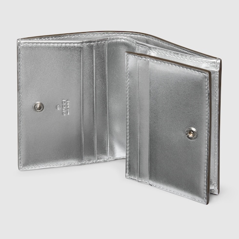 Cartera GG Marmont de pitón pequeña