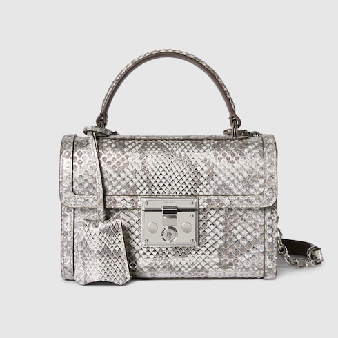 Padlock python small top handle bag