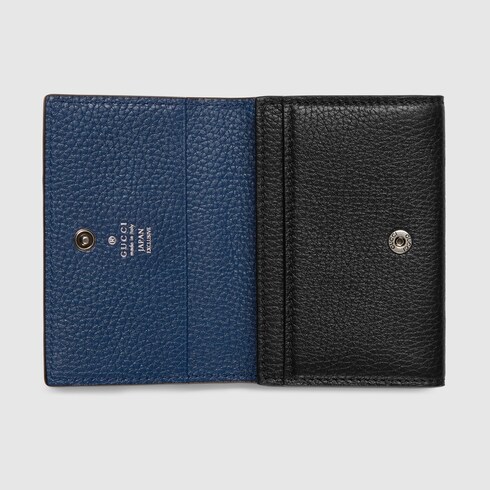 Blue interior card case