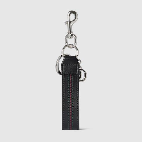 Double G keychain with Web detail 