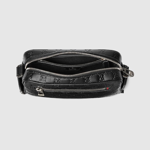 Bolso cruzado pequeño para el hombro GG Emblem