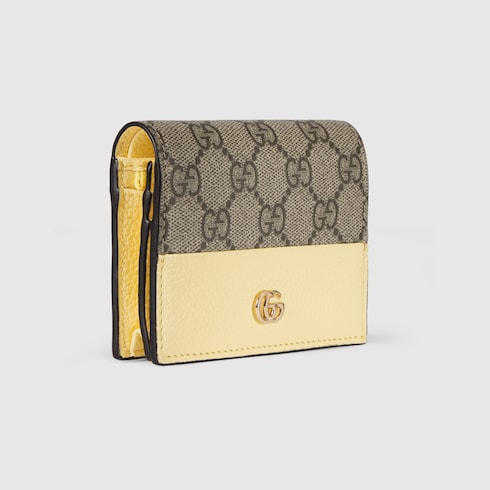 Cartera pequeña GG Marmont bicolor