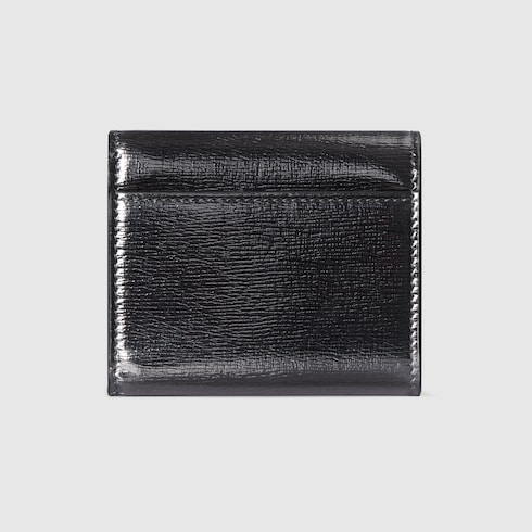 Bi-colour GG Marmont mini wallet