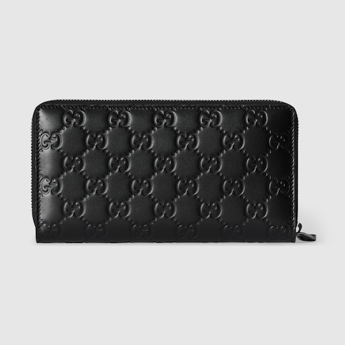 Cartera GG Emblem con cremallera