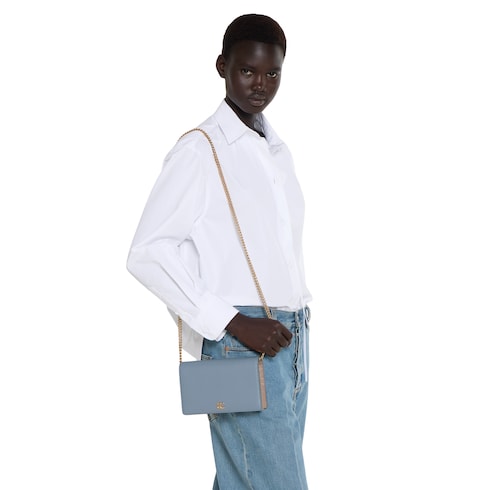 GG Marmont wallet on chain
