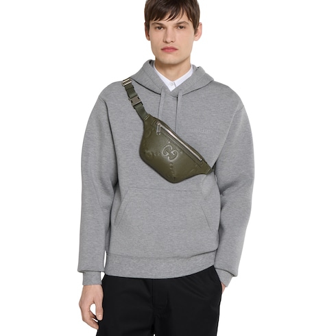 Kleine Gürteltasche mit Jumbo GG