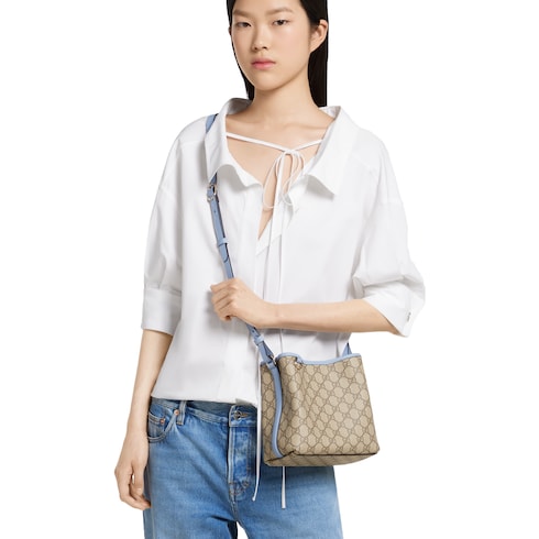 Kleine GG Emblem Bucket Bag