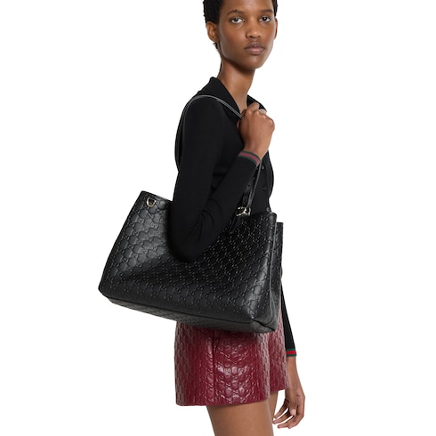 Bolsa tote grande GG Emblem  
